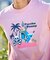 トロピカル アートワーク ピマコットンTシャツ