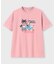 トロピカル アートワーク ピマコットンTシャツ
