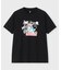 トロピカル アートワーク ピマコットンTシャツ
