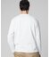 ロゴステッカーデザイン 　ロングスリーブTシャツ