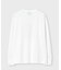 ロゴステッカーデザイン 　ロングスリーブTシャツ