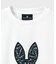 ロゴステッカーデザイン 　ロングスリーブTシャツ