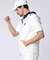 [GOLF]コントラストシグネチャーロゴ 半袖パーカ
