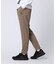 異素材切替　 ワッフルストレッチパンツ