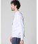 モザイクアウトラインバニー 　ロングスリーブTシャツ