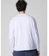 モザイクアウトラインバニー 　ロングスリーブTシャツ