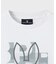 モザイクアウトラインバニー 　ロングスリーブTシャツ