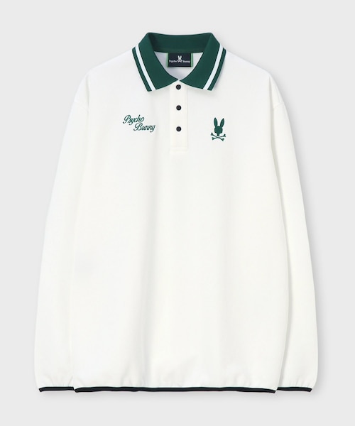 GOLF]モダングラフィック ロングスリーブポロシャツ｜サイコバニーの