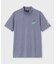 [GOLF]フラッグバニーロゴ メランジモックネックTシャツ