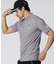 [GOLF]フラッグバニーロゴ メランジモックネックTシャツ