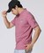 [GOLF]フラッグバニーロゴ メランジモックネックTシャツ