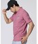 [GOLF]フラッグバニーロゴ メランジモックネックTシャツ