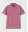 [GOLF]フラッグバニーロゴ メランジモックネックTシャツ