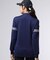 [GOLF][WOMEN]ラインスリーブロゴ　 モックネックＴシャツ