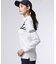 [GOLF][WOMEN]ラインスリーブロゴ　 モックネックＴシャツ