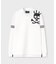 [GOLF][WOMEN]ラインスリーブロゴ　 モックネックＴシャツ