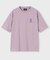 ワンポイント 　シルケットスムースＴシャツ
