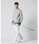 [GOLF]裏起毛 エンボスロゴ モックネック 　スウェット