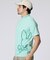 【公式】[GOLF] パイピング シルエットロゴ 　モックネックTシャツ