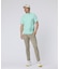 【公式】[GOLF] パイピング シルエットロゴ 　モックネックTシャツ