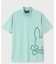 【公式】[GOLF] パイピング シルエットロゴ 　モックネックTシャツ