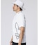 【公式】[GOLF] パイピング シルエットロゴ 　モックネックTシャツ