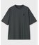ファインメッシュ 　リラックスワンポイントロゴTシャツ