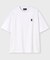 ファインメッシュ 　リラックスワンポイントロゴTシャツ