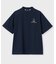 [GOLF]パイピングライン　 ナイロンショルダージップラグランTシャツ