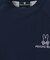 [GOLF]パイピングライン　 ナイロンショルダージップラグランTシャツ