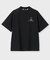[GOLF]パイピングライン　 ナイロンショルダージップラグランTシャツ