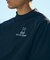 [GOLF]パイピングライン　 ナイロンショルダージップラグランTシャツ