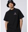 [GOLF]パイピングライン　 ナイロンショルダージップラグランTシャツ