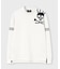 [GOLF]ラインスリーブロゴ　 モックネックＴシャツ
