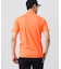 [GOLF]チェッカーロゴ 　半袖モックネック 　Tシャツ