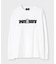 ロングスリーブ　センターブロックロゴTシャツ