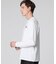 4BUNNY シルケットスムース ヘンリーネック 　ロングスリーブTシャツ