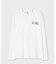 4BUNNY シルケットスムース ヘンリーネック 　ロングスリーブTシャツ