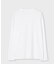 4BUNNY シルケットスムース ヘンリーネック 　ロングスリーブTシャツ