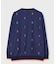 [GOLF]カラフルロゴパターン 　裏起毛 スウェット