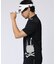 [GOLF]ビッグBUNNYプリント モックネックTシャツ