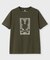 テクスチャーシルエットバニー 　Tシャツ