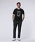 テクスチャーシルエットバニー 　Tシャツ