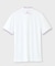 [GOLF]ラインモチーフ 　モックネックTシャツ