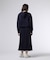 [WOMEN]フーデッド ロングワンピース
