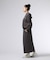[WOMEN]フーデッド ロングワンピース