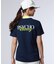 [GOLF][WOMEN]コントラストシグネチャーロゴ 　モックネックＴシャツ