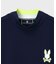 [GOLF][WOMEN]コントラストシグネチャーロゴ 　モックネックＴシャツ