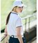 [GOLF][WOMEN]ドライミックス鹿の子 カラーアクセントポロシャツ