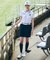 [GOLF][WOMEN]ドライミックス鹿の子 カラーアクセントポロシャツ